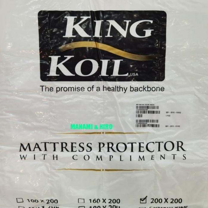 MATRASS PROTECTOR KING KOIL 200X200 MATRESS PROTECTOR MATRAS PROTECTOR