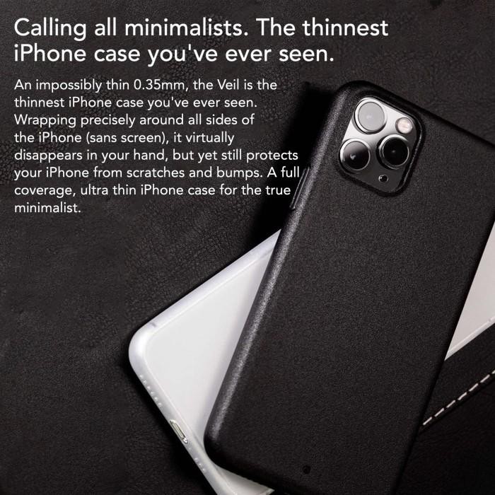 (Allthebest) Original Caudabe Veil XT Case iPhone 13 Pro Max 13 Mini 13 Pro Casing