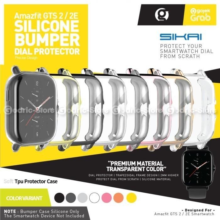 (Allthebest) SIKAI Rubber Case Soft Bumper Cover Screen for Amazfit GTS 2 2e GTS2
