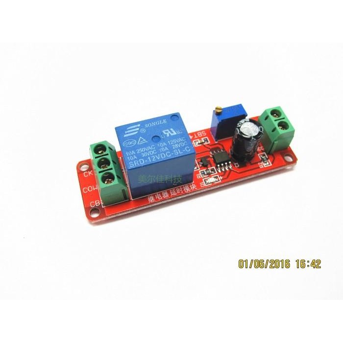 (Allthebest) NE555 monostable delay module switch delay on-off switch