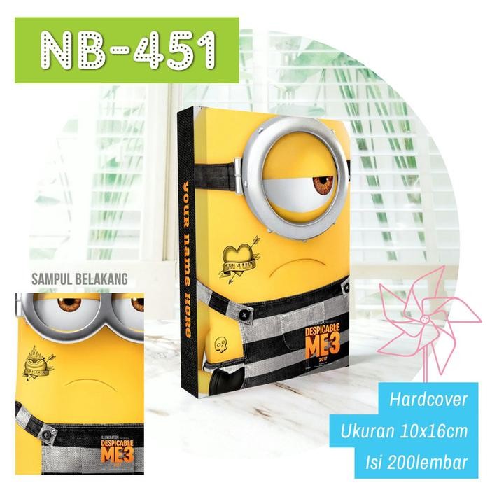 

NB-451 Notebook Minion Despicable Me