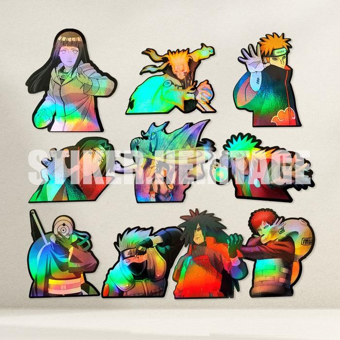 

PACK STICKER NARUTO STIKER HOLOGRAM waterproof book paper Stationery Stationery