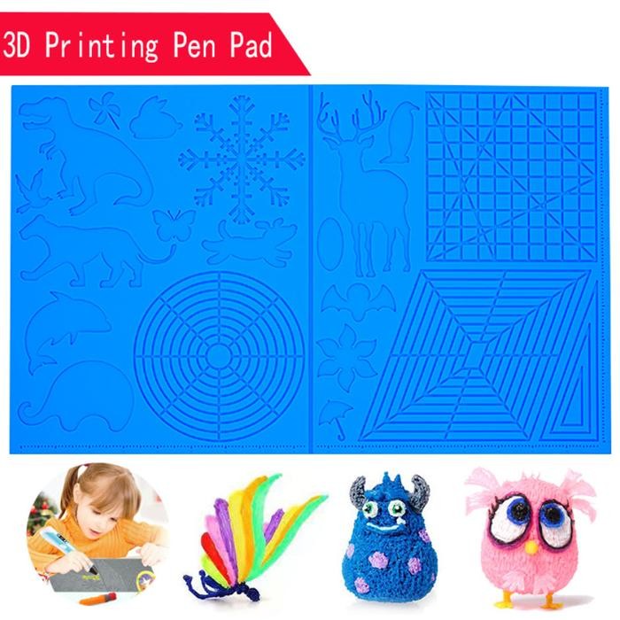 

Alas Gambar Drawing Pen Print 3D Tahan Panas Ukuran 28 cm x 45 cm