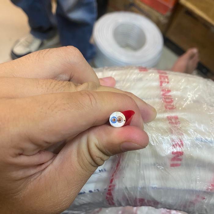 KABEL NYMHY KABELINDO 2x1,5 SERABUT 2 x 1,5 50METER SERABUT PUTIH