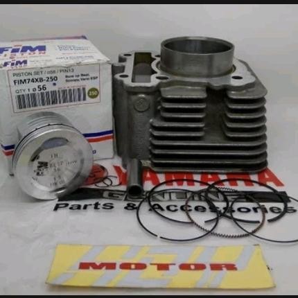 Blok Block Seher Racing Cylinder Seher Fim-56 Yamaha Mio M3