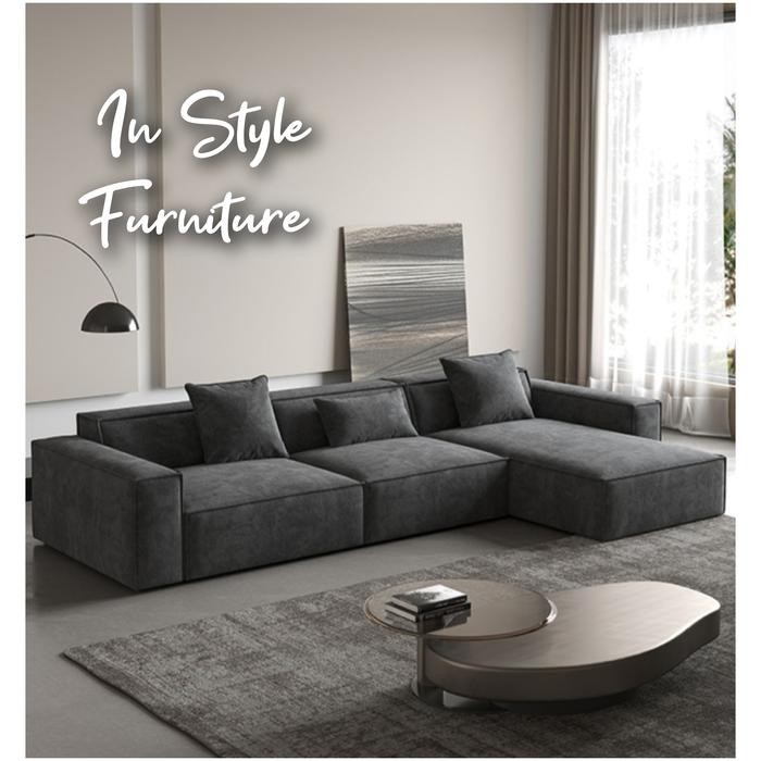 Sofa Nimalis - Sofa Sofa L - Sofa Leter L Sofa Ruang Tamu