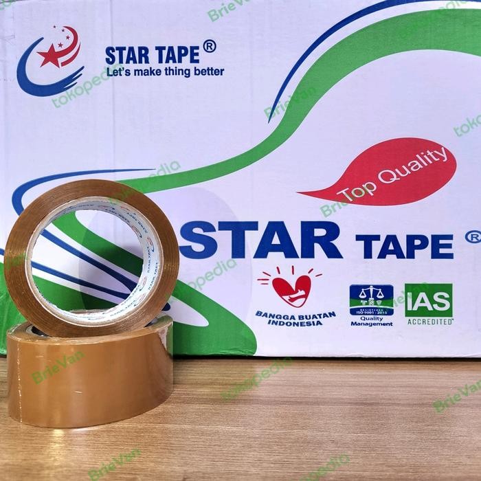 

Produk Terbaru Lakban Startape Uk. 45Mm X 80 Yard X 45 Micron Cod