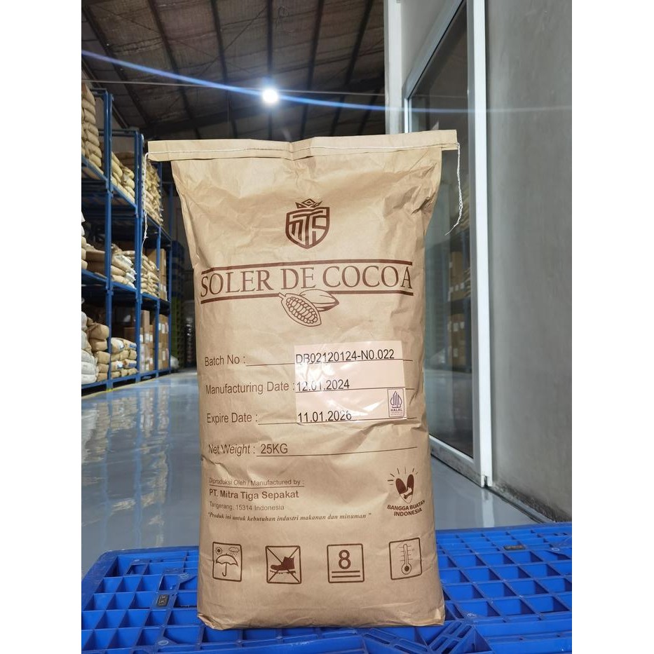 

SOLER DE COCOA DARK BROWN - 25KG COKLAT BUBUK
