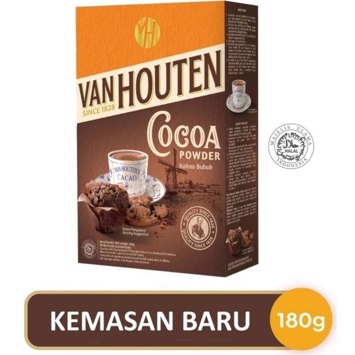 

Van Houten Cocoa Powder 165gr Coklat Bubuk Kemasan Kotak