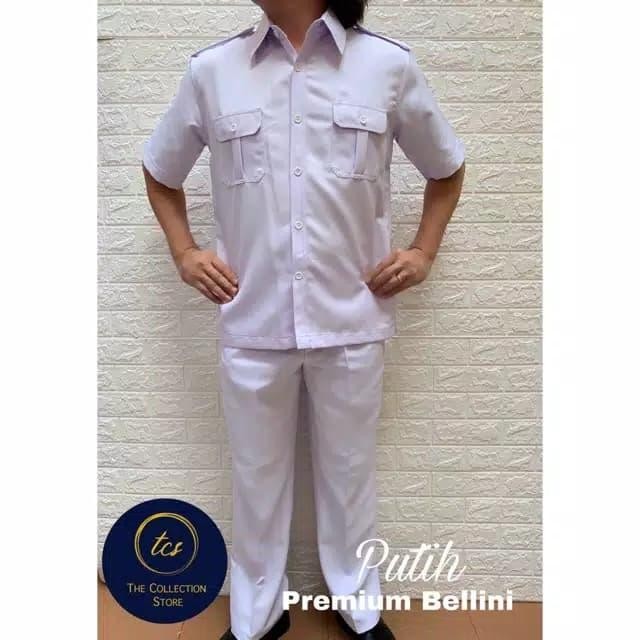 Seragam Setelan Semi Wool Pemda PNS, Safari Pemda Pria, baju seragam