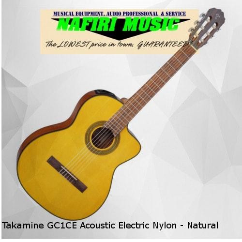 Takamine Gc1Ce Acoustic Nylon - Natural