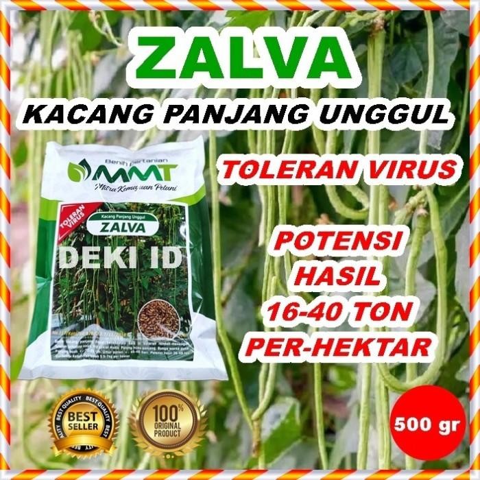 Benih Kacang Panjang Zalva 500 gr Bibit Unggul MMT
