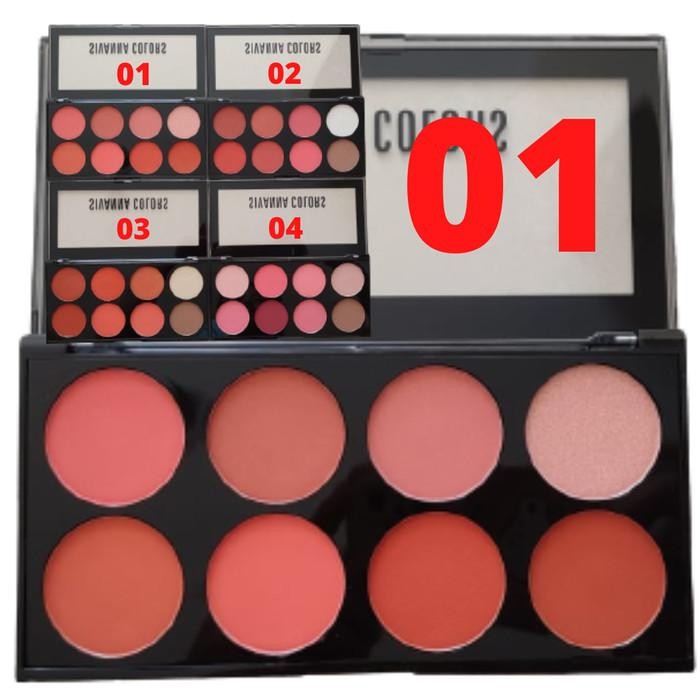 Sivanna Colors Ultra Blush Palette Original Thailand Blush On Sivanna