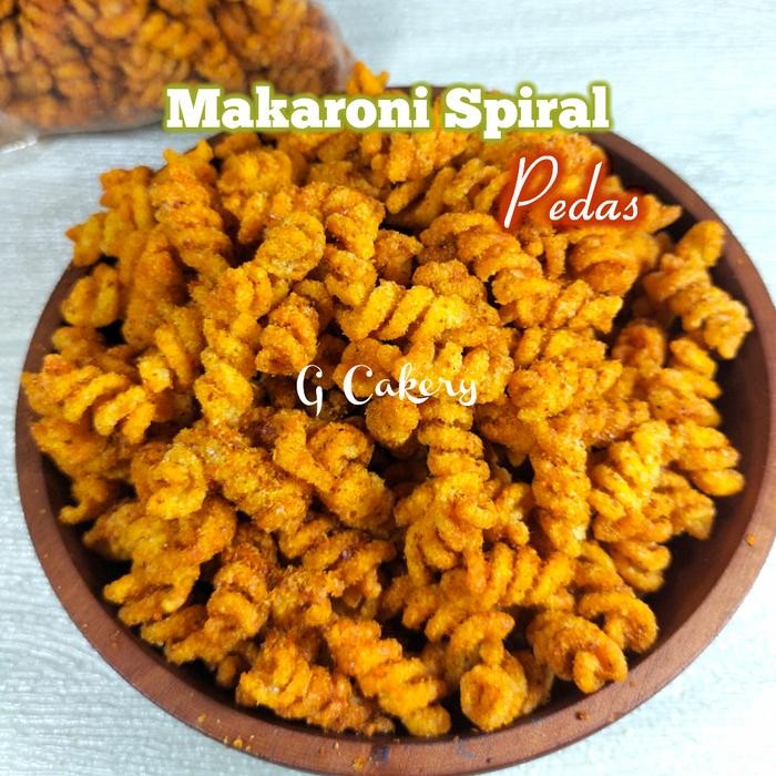 

New Makaroni Spiral Asin dan Pedas