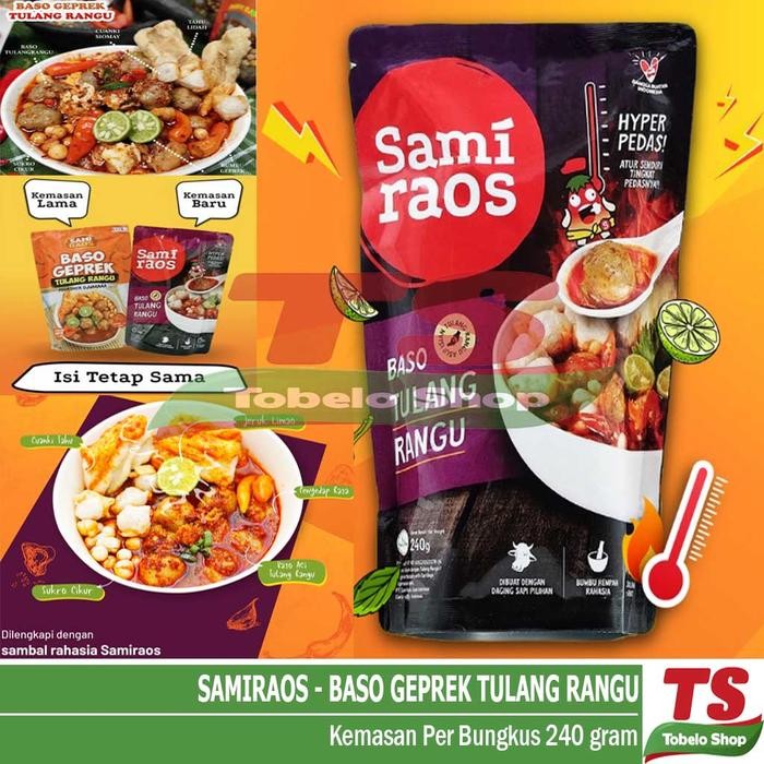 

New GEPREK RANGU / BASO GEPREK TULANG RANGU / SAMIRAOS / DOWER / BASO ACI