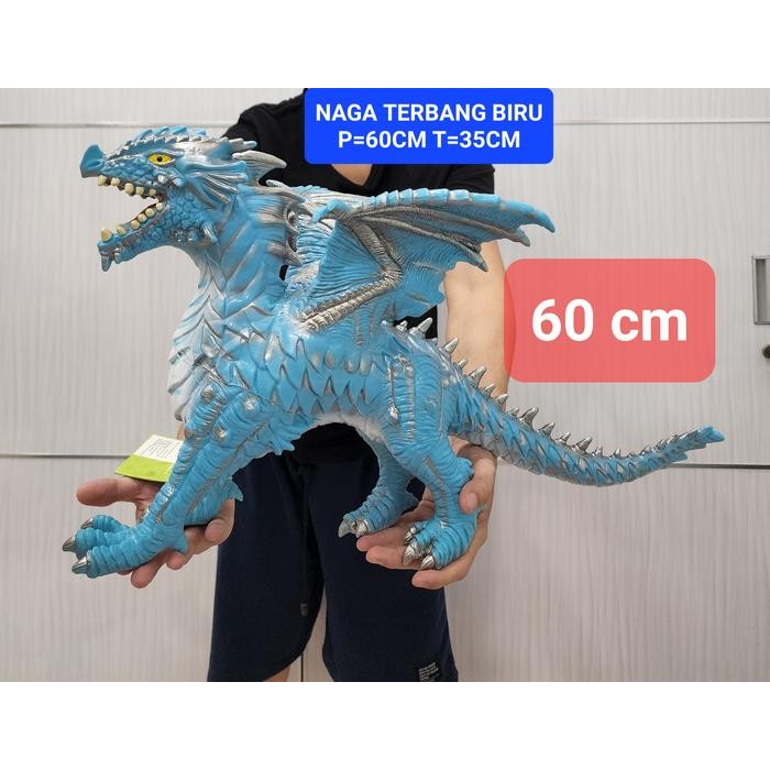 Mainan Dinosaurus Naga Terbang Karet Besar Flying Dragon Jumbo