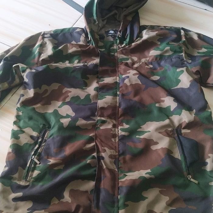 Jaket Army Pria Loreng Tactical Tentara TNI