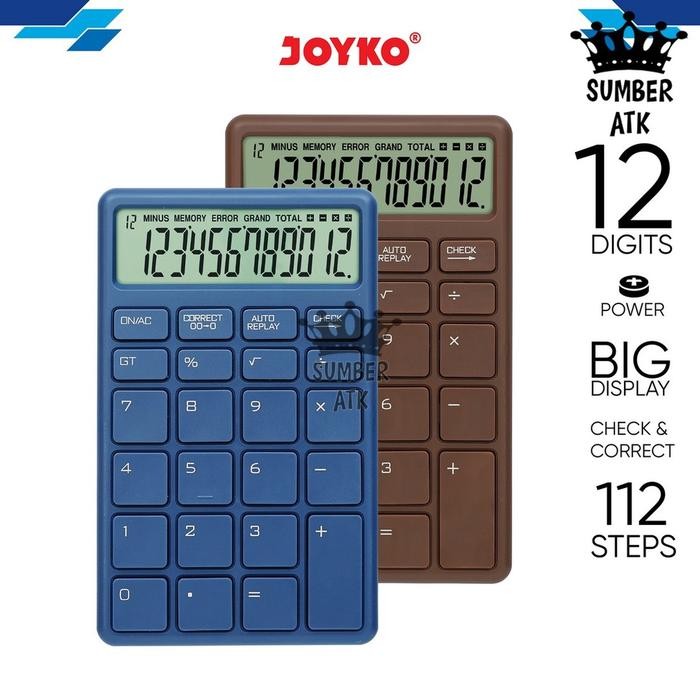 

Calculator Kalkulator Joyko CC-55CO 12 Digits Check Correct