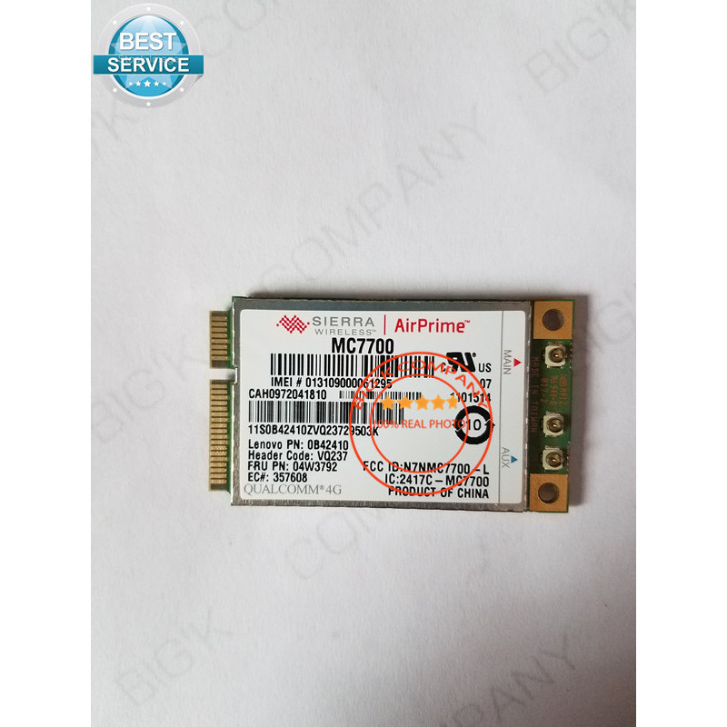 Sierra Wireless MC7700 FRU 04w3792 4G WWAN Card GOBI4000 LTE for Lenovo thinkpad T430 T430S X230