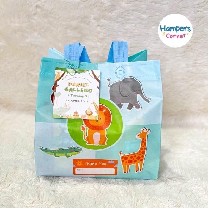 

SET GOODIE BAG HAMPERS Ulang Tahun Sultan isi 14 Snack + Tag Nama Souvenir Ultah Anak