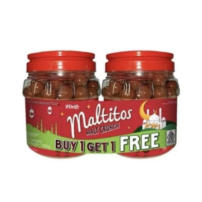 

DELFI MALTITOS EDISI LEBARAN BUY 1 GET 1 ISI 2 TOPLES X 275 GRAM SNACK COKLAT