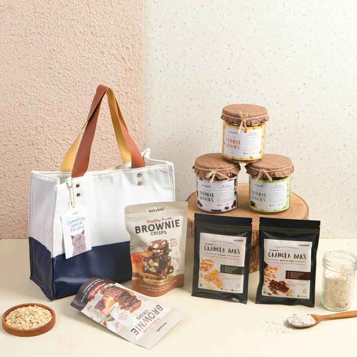 

Hampers / Parcel / Kado - CANVAS BAG / TAS CANVAS - LUCKYBITE