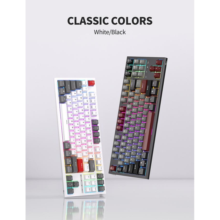 (Expert) Royal Kludge RKR87 / RK-R87 / RK-87 / RK87 Hotswap Mechanical Keyboard