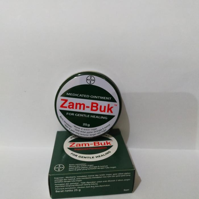 

Zam-Buk Medicated Ointment 25g untuk Menghilangkan Lebam dan Gatal Akibat Gigitan Nyamuk