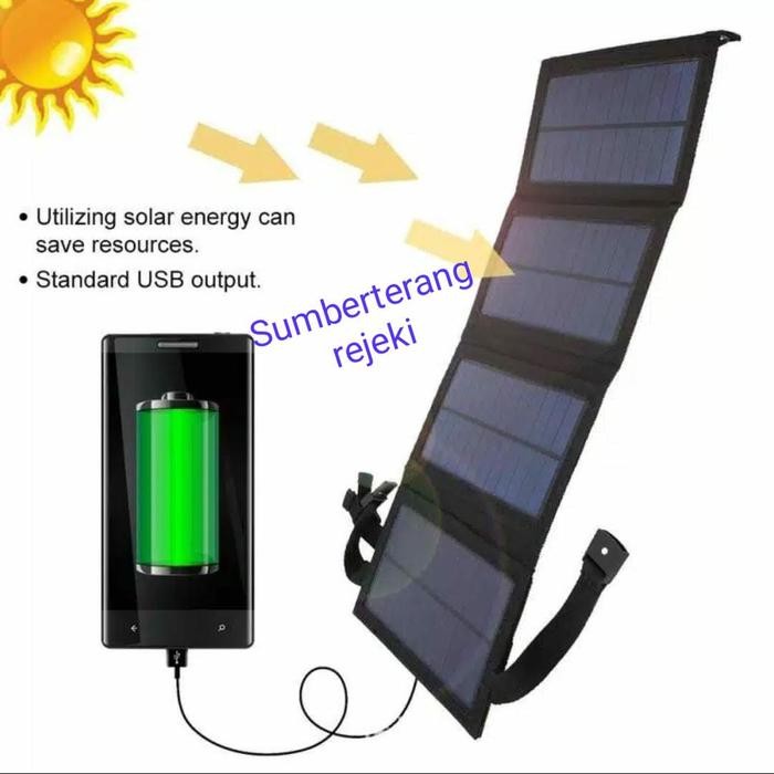 Solar Panel Lipat Tenaga Surya 10 Watt