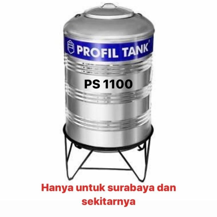 Expert Tangki Air / Tandon Stainless Profil Tank PS 1100 L / 961 Liter