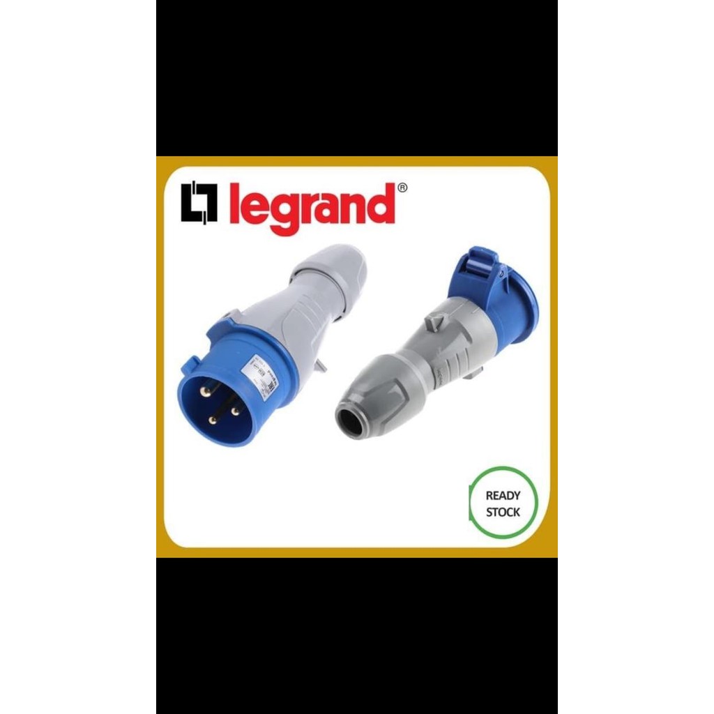 SOKET INDUSTRI LEGRAND / STOP KONTAK INDUSTRI / PLUG INDUSTRI 3PIN 32A