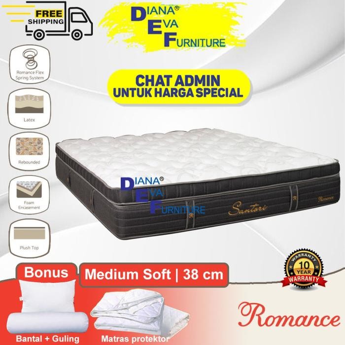 Kasur Romance Santori Spring Bed ( Kasur Only )