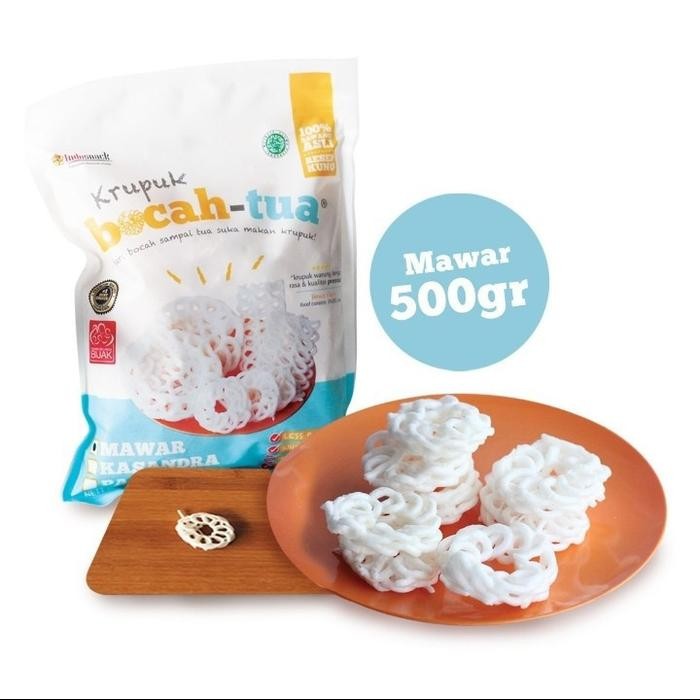 

Kerupuk Bocah Tua 500g Kerupuk Sehat Gluten Free & Best Quality