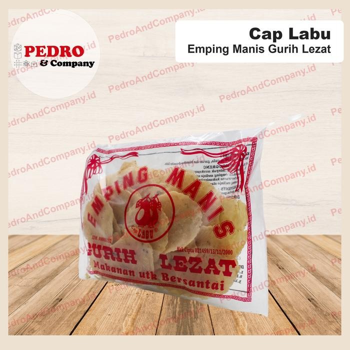 

Emping manis cap labu/ belinjo crackers (250 gr)
