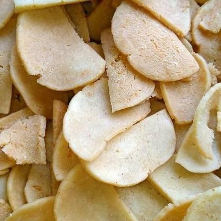 

Keripik Getas Hafizah Gurih Renyah - 500gr / Kripik Kemplang Tepung Beras 1/2kg / Khas Gresik Snacks