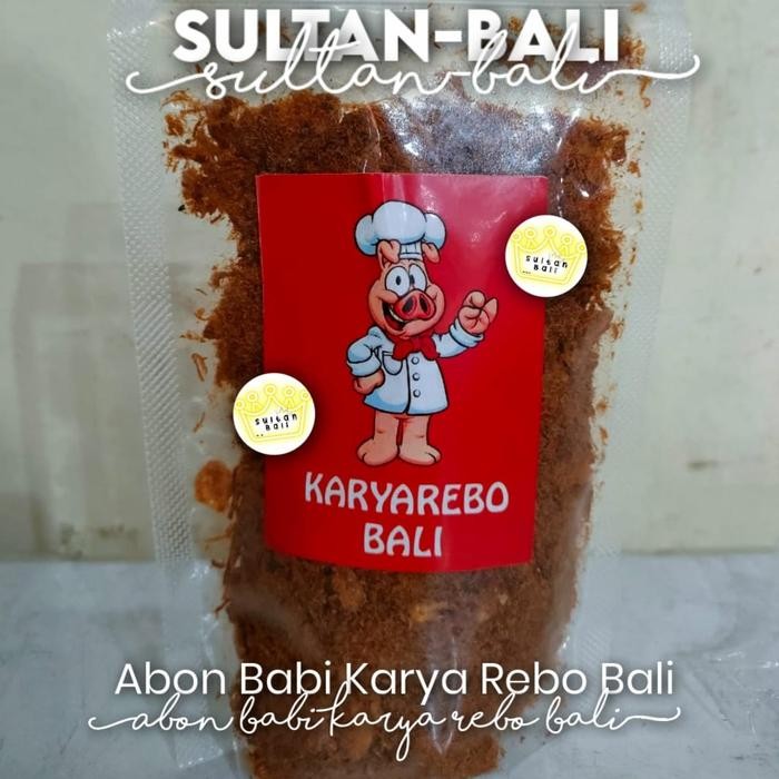 

Abon Babi Karya Rebo Bali