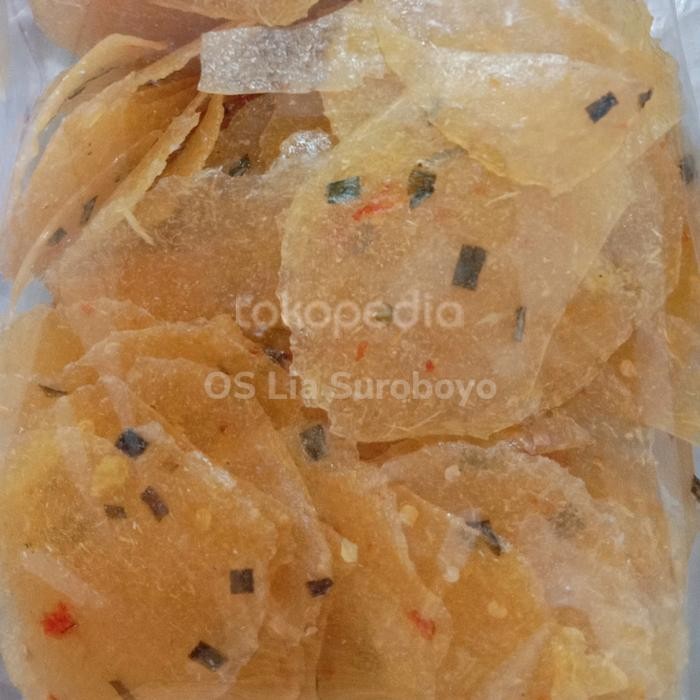 

Murah camilan singkong samiler mentah pedas manis 500gram