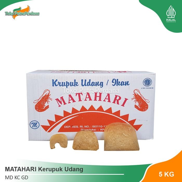 

Kerupuk Udang MATAHARI 5kg