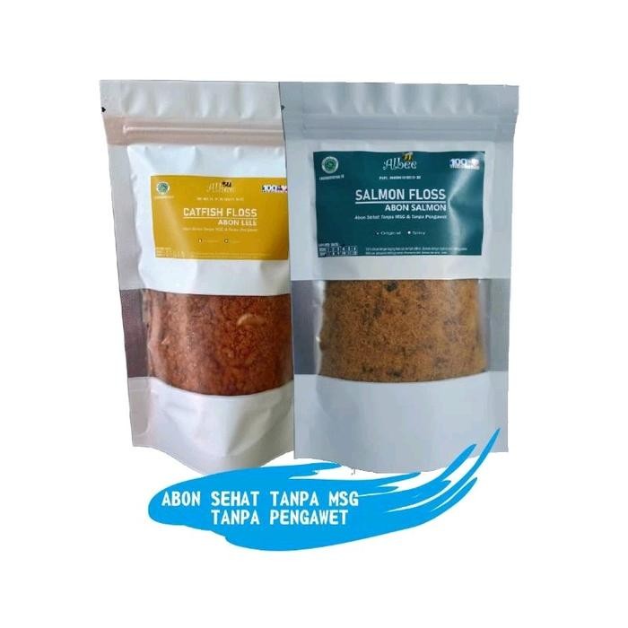 

PAKET HEMAT 2 PCS ABON (SALMON & LELE) MPASI 8+ NON MSG NON PENGAWET Food