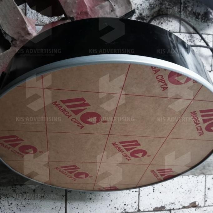 

List Aluminium Untuk Neon Box Bulat KAISEN Kuat Fleksibel BERKUALITAS