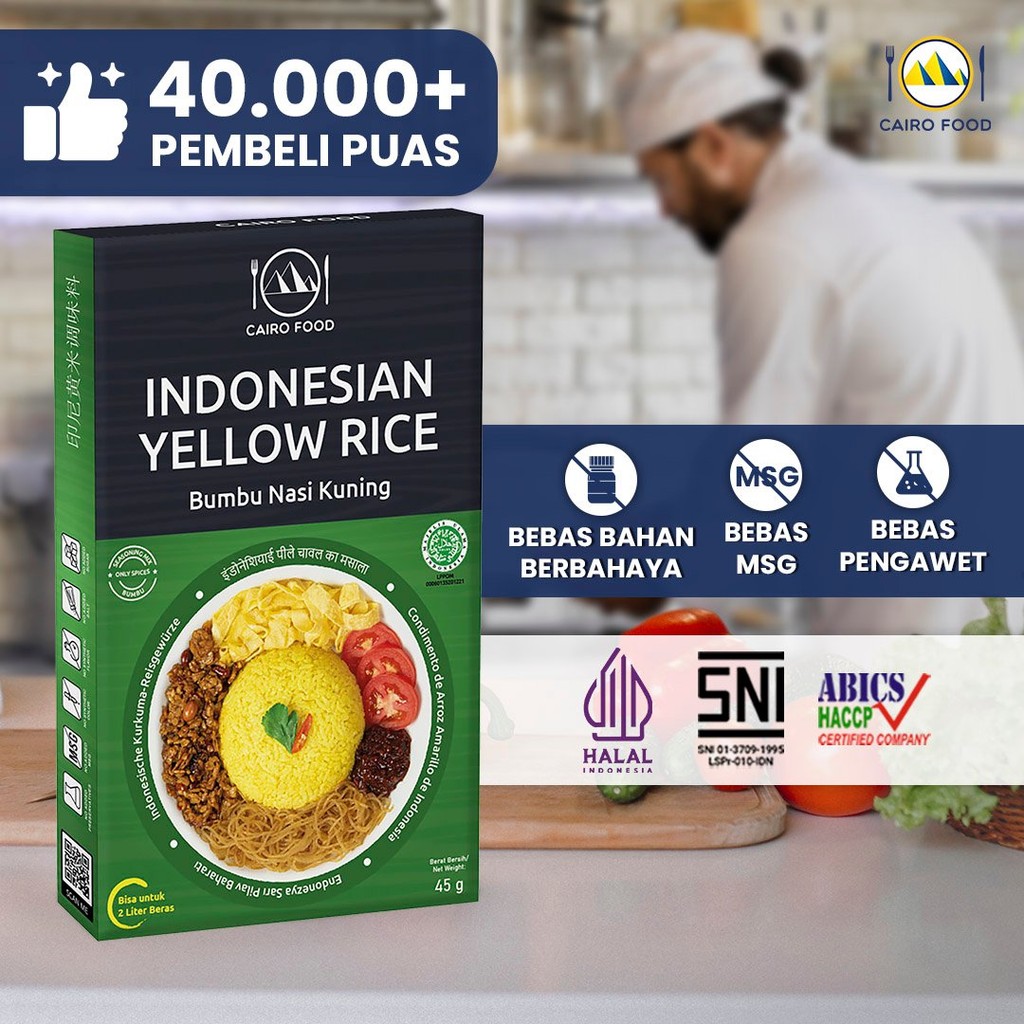 

Cairo Food - Bumbu Nasi Kuning Asli Rempah