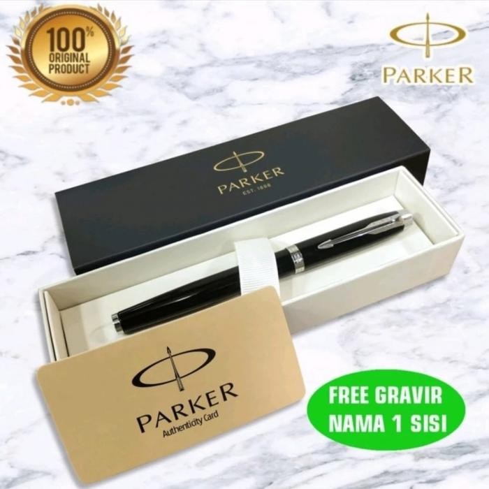 

Pulpen Parker Urban Lq Black Chrome Trim RollerBall Gratis Grafir Nama
