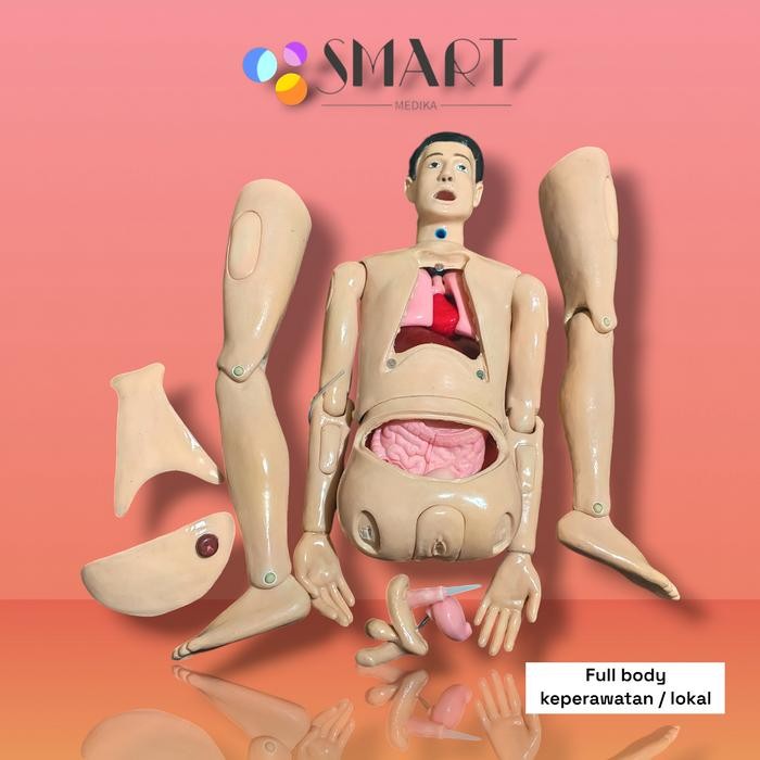 PHANTOM / MANIKIN MODEL KEPERAWATAN FULL BODY MULTIFUNGSI / DUAL SEX