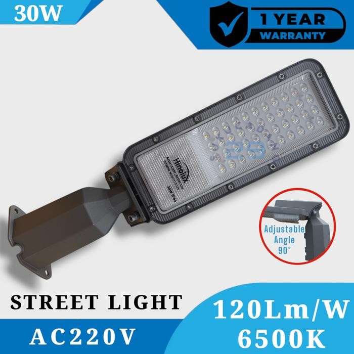 LED street light pju lampu jalan 30 Watt cahaya putih