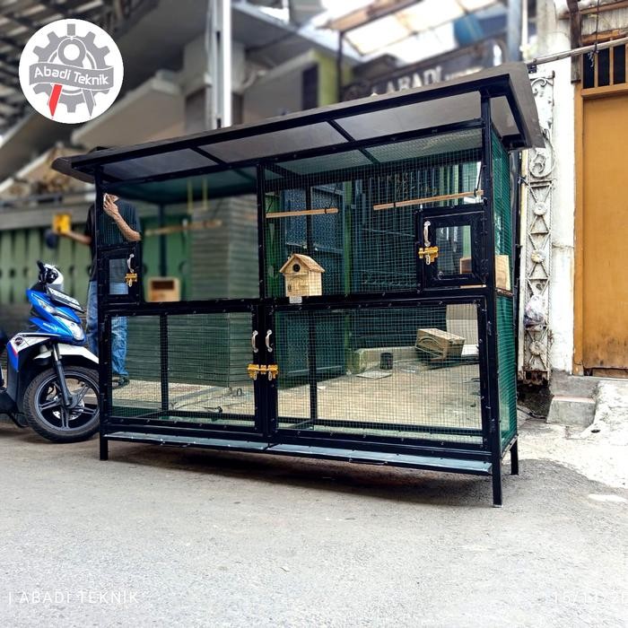 Sangkar Burung Besi Jumbo Kandang Murai Besi Sangkar Burung Jalak