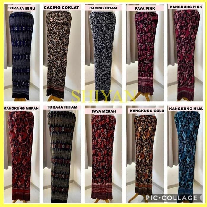 ROK PLISKET JUMBO BATIK / Bawahan Setelan Kebaya /