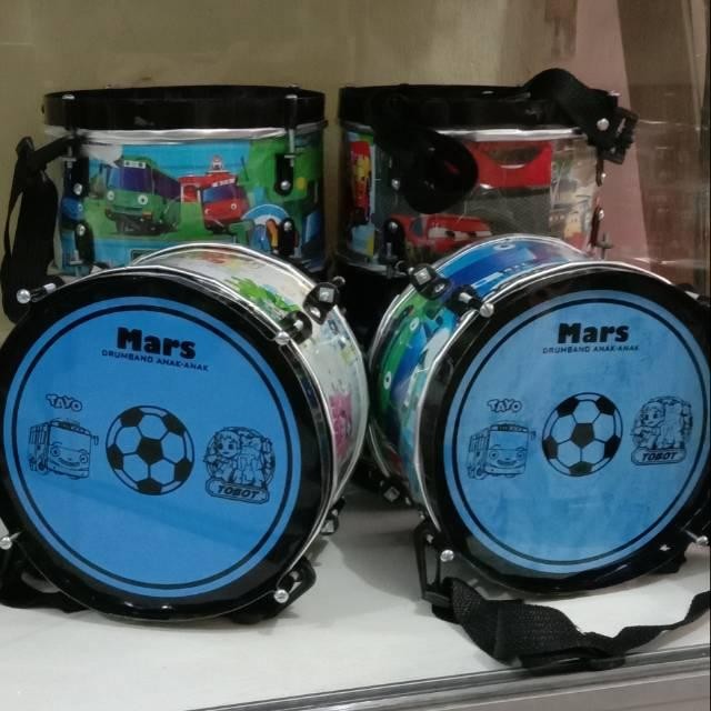 Mainan DrumBand Anak / Mainan Edukasi Anak - Mainan DrumBand Alat Musik Ukuran Kecil 20x15cm Drum