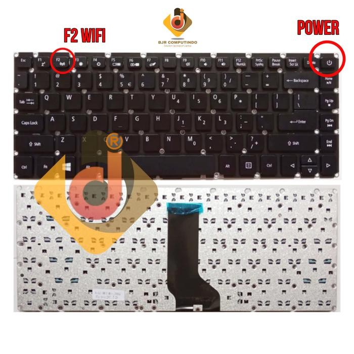 Keyboard Acer Aspire 3 A314 32 C6KM C910 C657 A314-31 A314-21 F2 Wifi