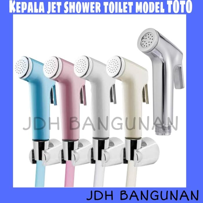 KEPALA JET SHOWER TOILET MODEL TOTO/KEPALA JET WASHER CHROME