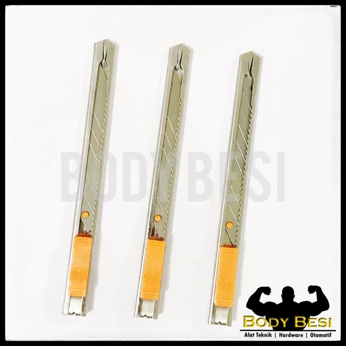 

AT PISAU KERTAS CUTTER KECIL STAINLESS TAJAM